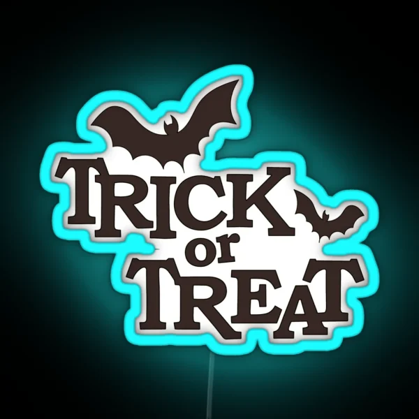 Trick Or Treat RGB Neon Sign