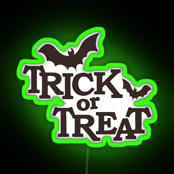 Trick Or Treat RGB Neon Sign