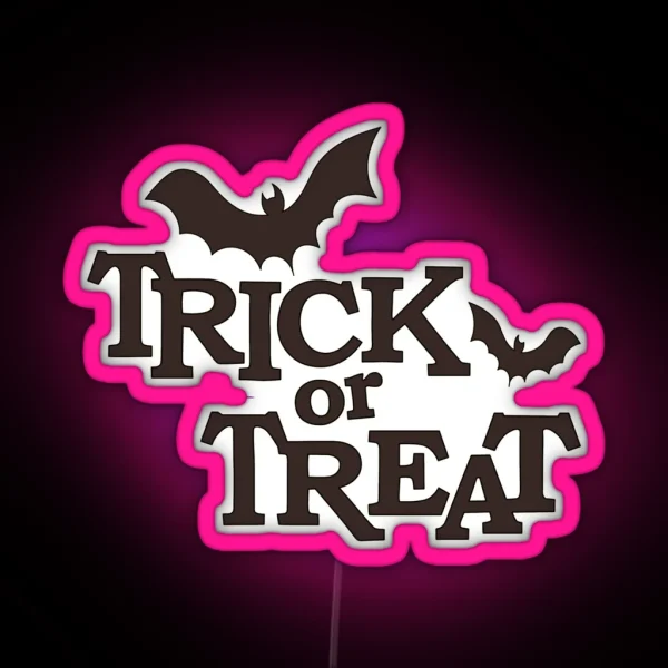 Trick Or Treat RGB Neon Sign