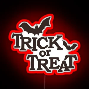 Trick Or Treat RGB Neon Sign