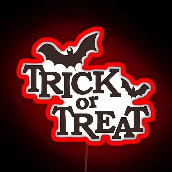 Trick Or Treat RGB Neon Sign