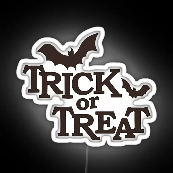 Trick Or Treat RGB Neon Sign