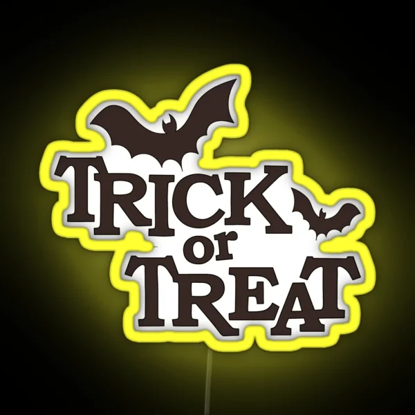 Trick Or Treat RGB Neon Sign