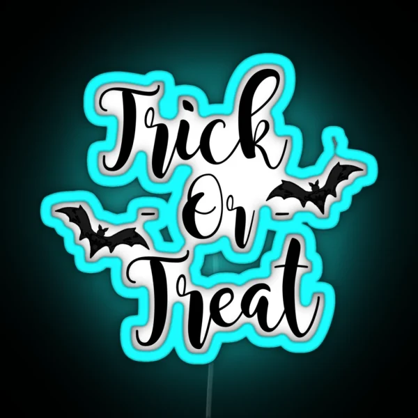 Trick Or Treat RGB Neon Sign