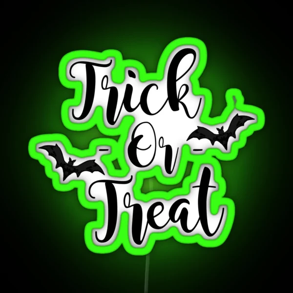 Trick Or Treat RGB Neon Sign