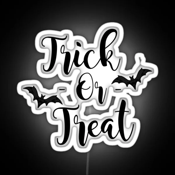 Trick Or Treat RGB Neon Sign