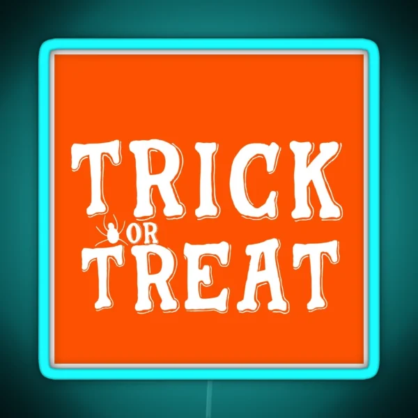 Trick Or Treat RGB Neon Sign