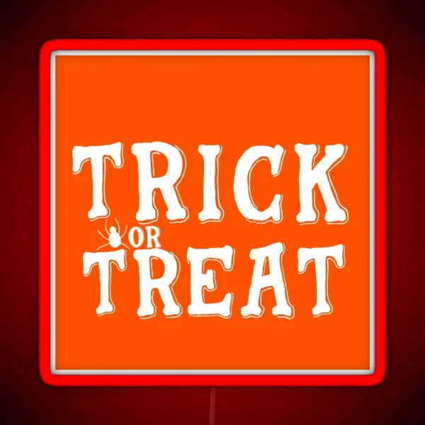 Trick Or Treat RGB Neon Sign
