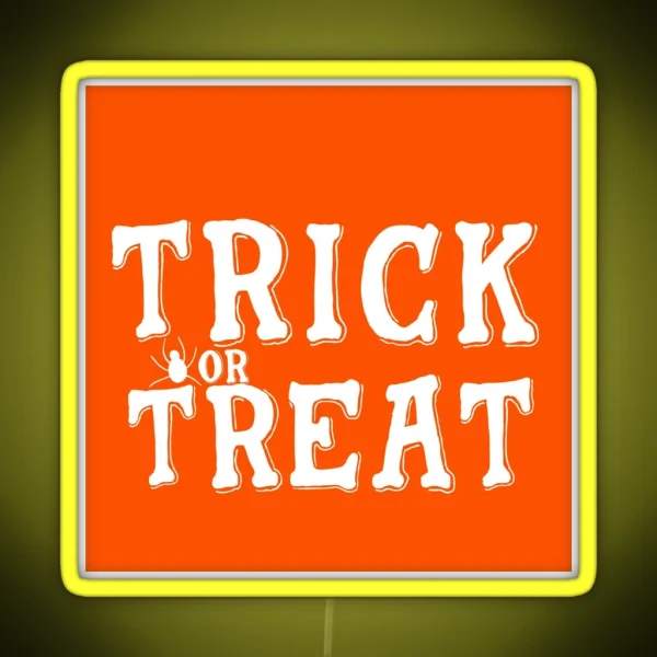 Trick Or Treat RGB Neon Sign
