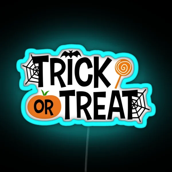 Trick Or Treat RGB Neon Sign