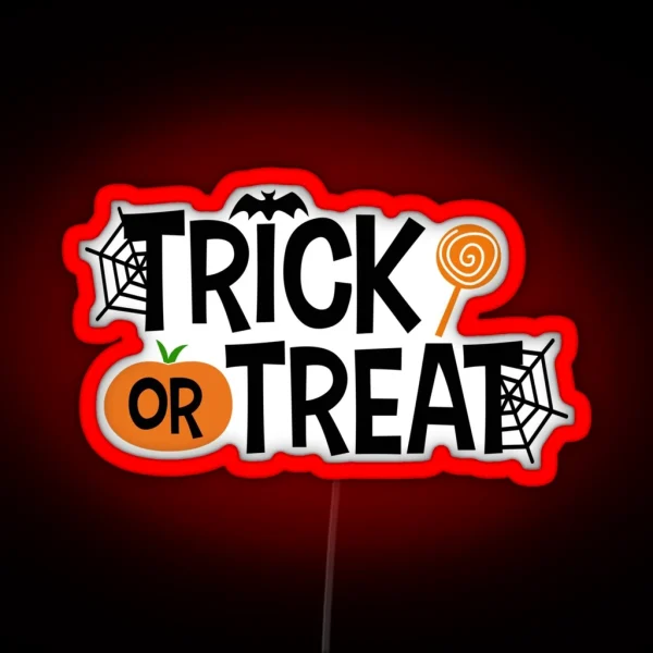 Trick Or Treat RGB Neon Sign