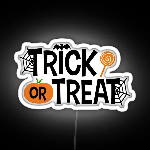 Trick Or Treat RGB Neon Sign