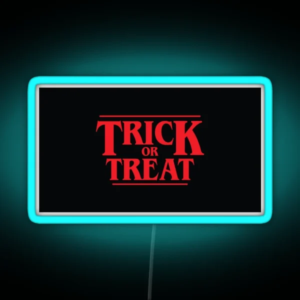 Trick Or Treat RGB Neon Sign