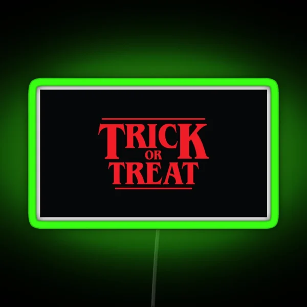 Trick Or Treat RGB Neon Sign