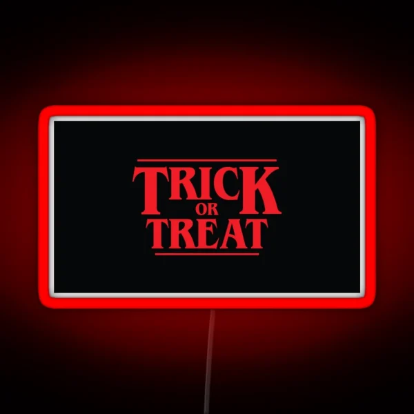 Trick Or Treat RGB Neon Sign