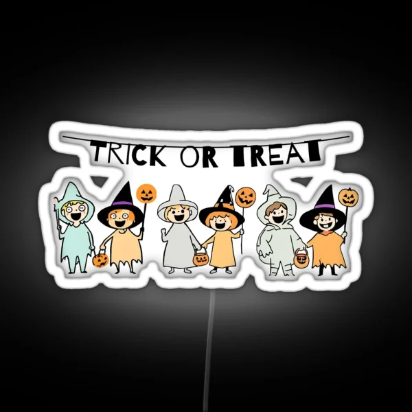 Trick Or Treat RGB Neon Sign