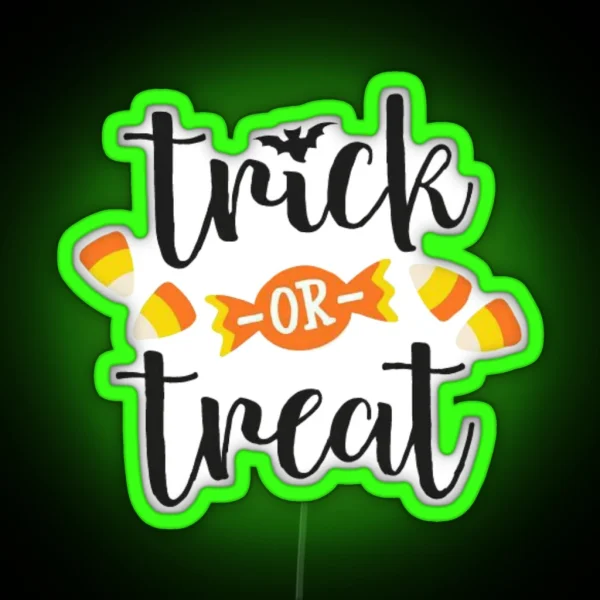 Trick OR Treat RGB Neon Sign