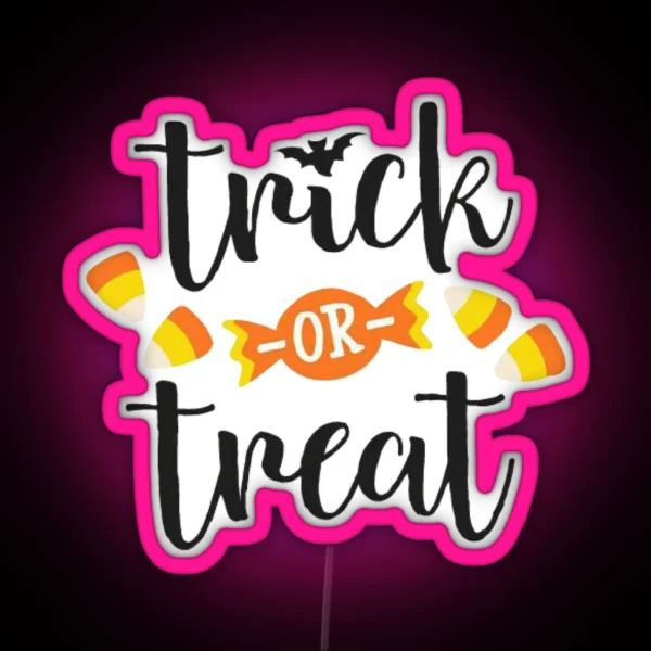 Trick OR Treat RGB Neon Sign