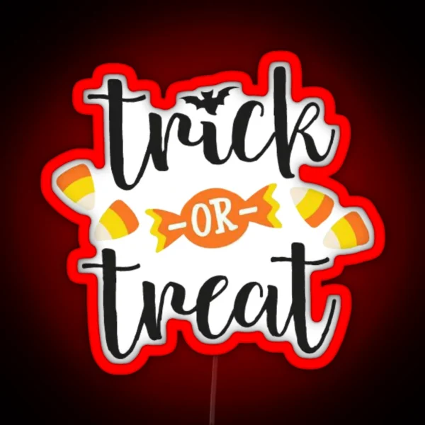 Trick OR Treat RGB Neon Sign