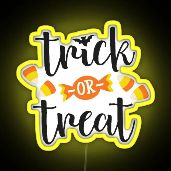 Trick OR Treat RGB Neon Sign