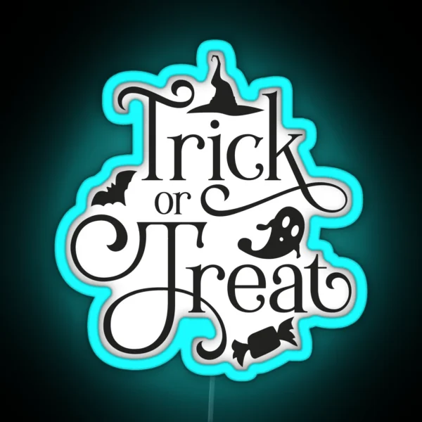 Trick Or Treat RGB Neon Sign