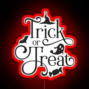 Trick Or Treat RGB Neon Sign