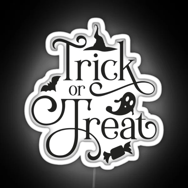 Trick Or Treat RGB Neon Sign