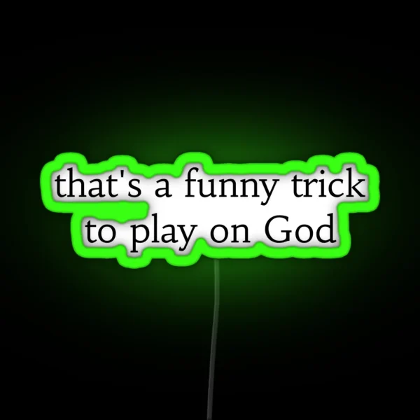 Tricks RGB Neon Sign