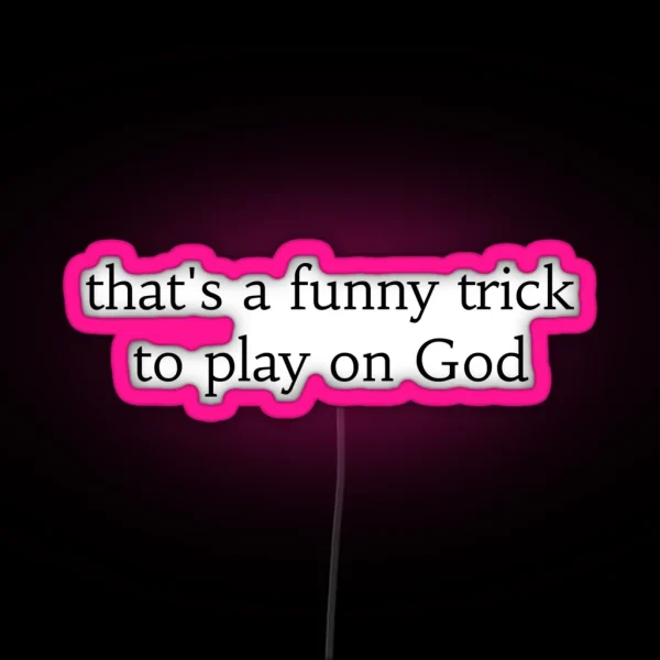 Tricks RGB Neon Sign
