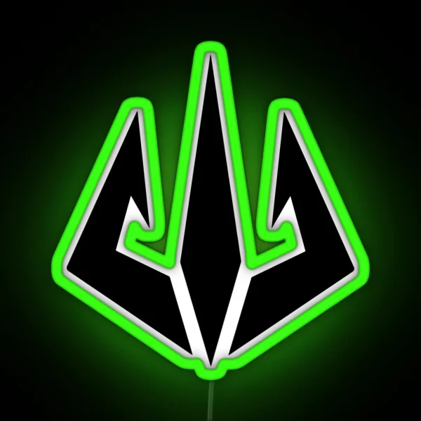 Trident Symbol RGB Neon Sign