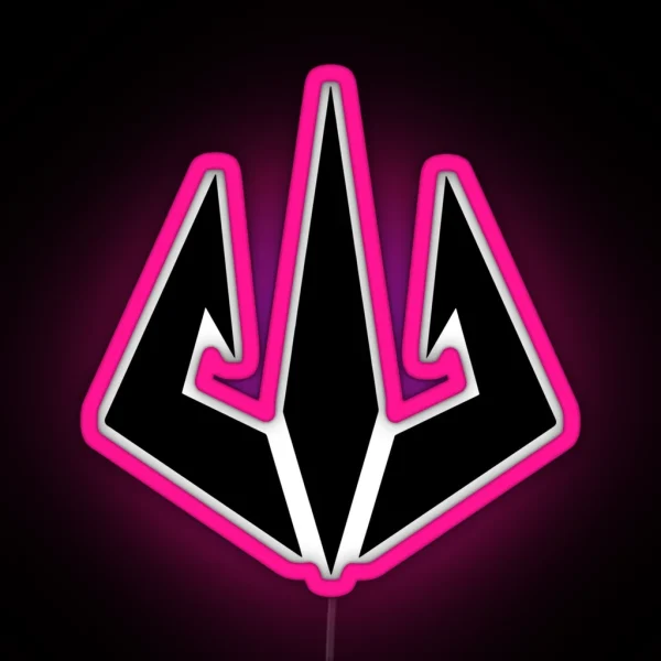 Trident Symbol RGB Neon Sign