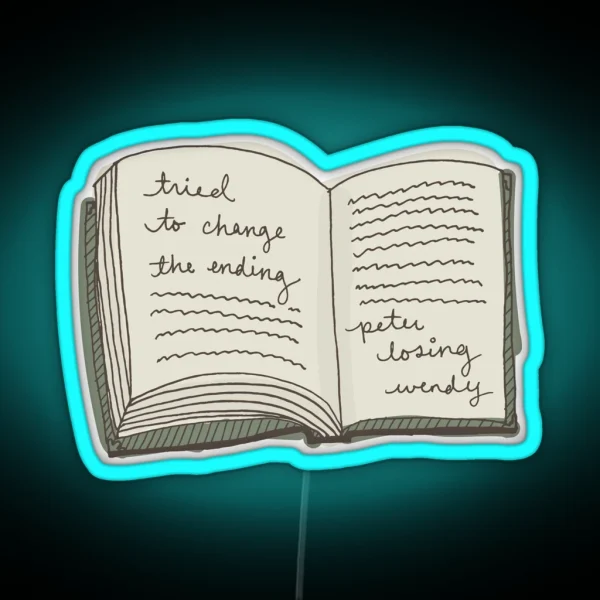 Tried To Change The Ending Peter Losing Wendy RGB Neon Sign