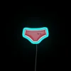 Vintage retro inspired travel adventure getaway road trip neon sign