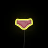 RGB LED neon sign with 3 color changing display.
