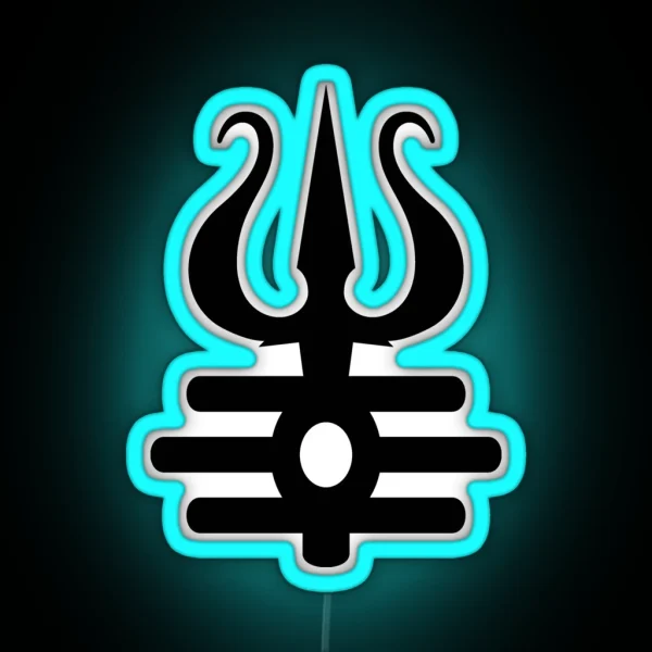 Trishula RGB Neon Sign