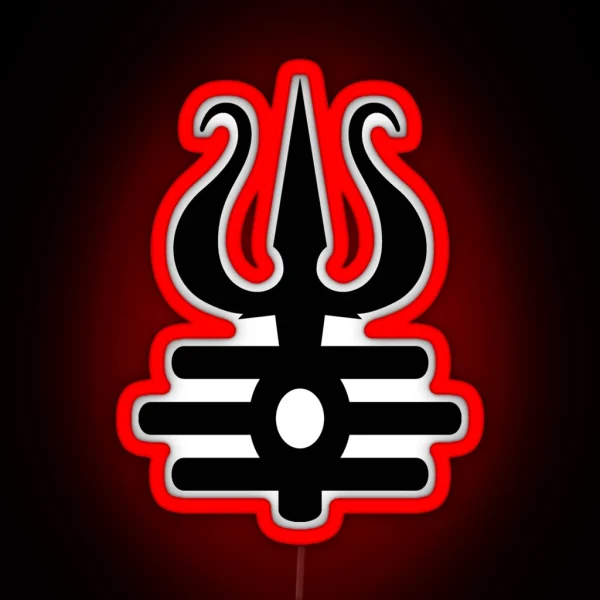 Trishula RGB Neon Sign