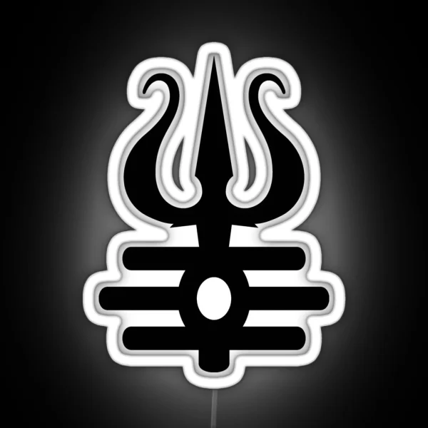 Trishula RGB Neon Sign