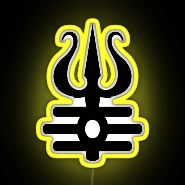 Trishula RGB Neon Sign