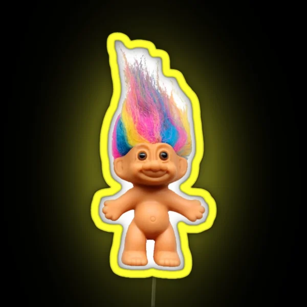 Troll Doll RGB Neon Sign