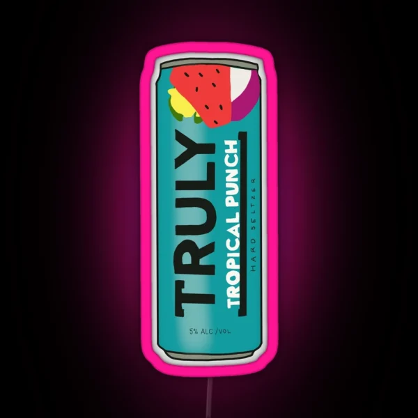 Tropical Punch Truly RGB Neon Sign