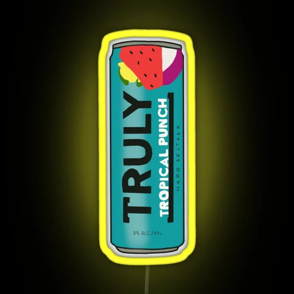 Tropical Punch Truly RGB Neon Sign