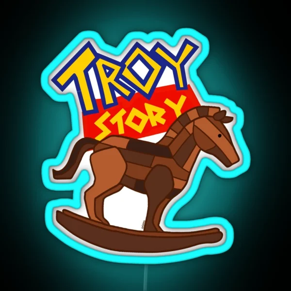 Troy Story RGB Neon Sign
