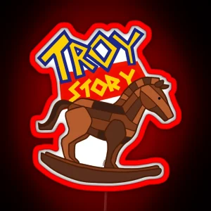 Troy Story RGB Neon Sign