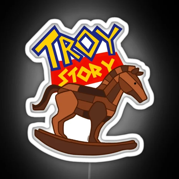 Troy Story RGB Neon Sign