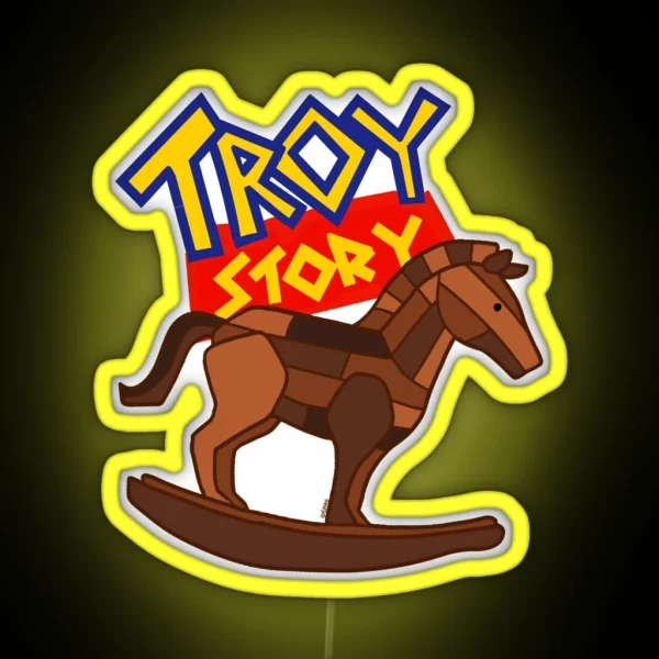 Troy Story RGB Neon Sign