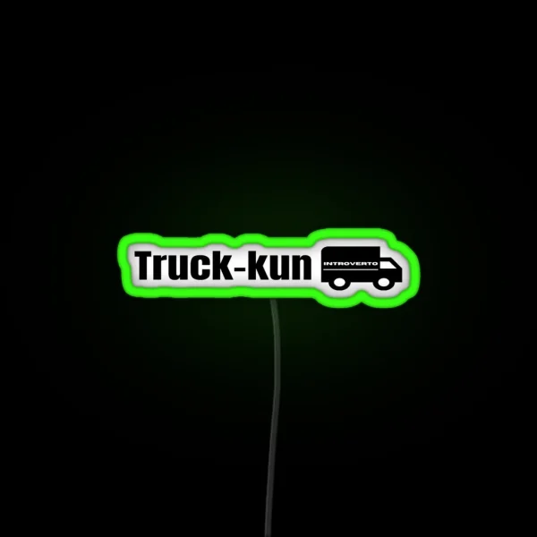 Truck Kun The Great RGB Neon Sign