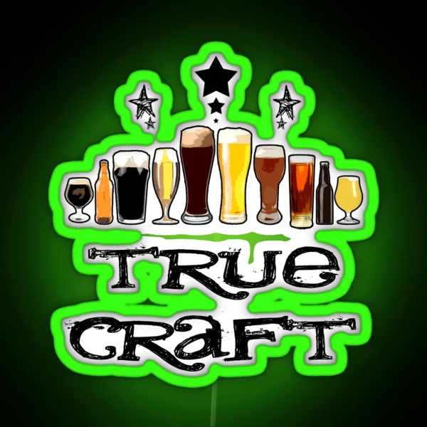 True Craft RGB Neon Sign
