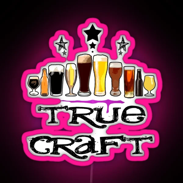 True Craft RGB Neon Sign