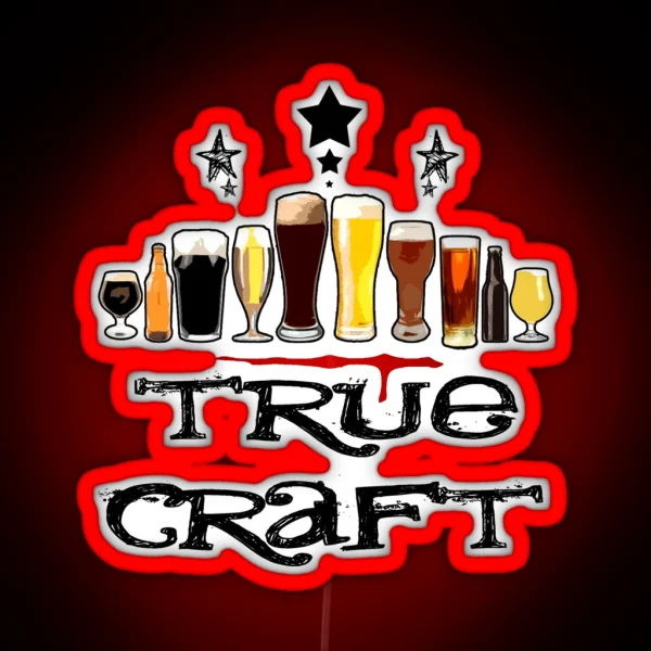 True Craft RGB Neon Sign
