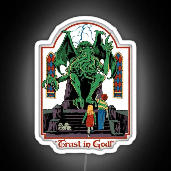 Trust In God RGB Neon Sign